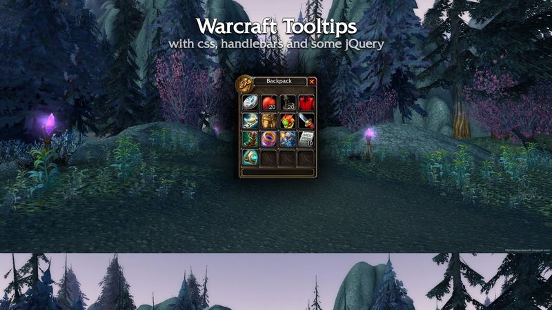 Warcraft Tooltips
