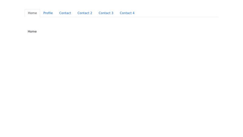 Scrollable Bootstrap 5 Tabs