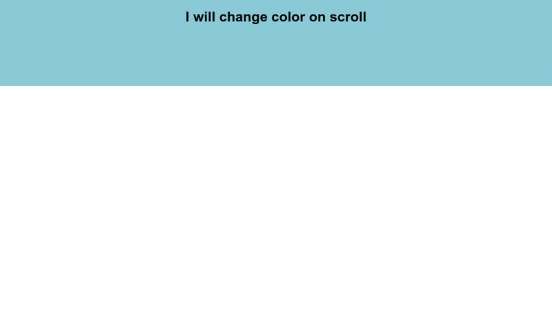 css-color-change-on-scroll