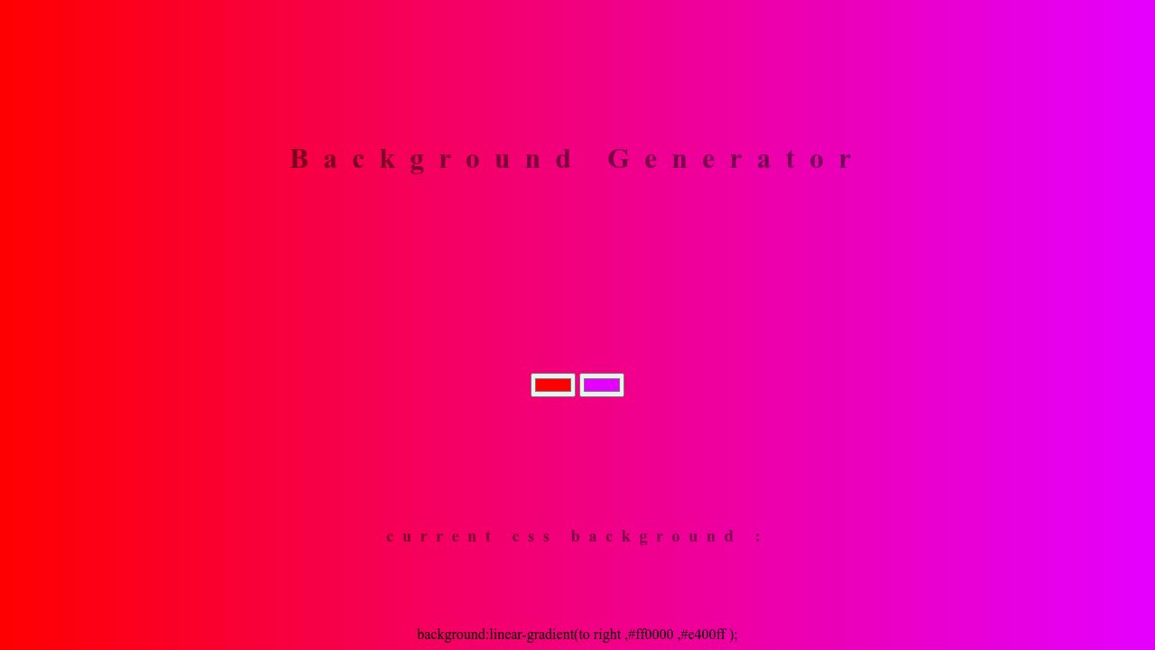 Pens tagged 'background generator' CodePen