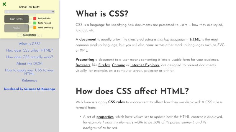 CodePen - FreeCodeCamp: Technical Documentation Page