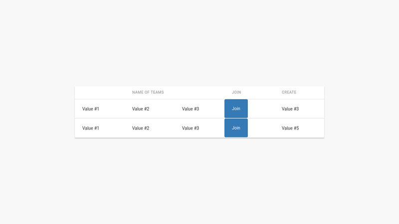 Responsive Bootstrap Card Table