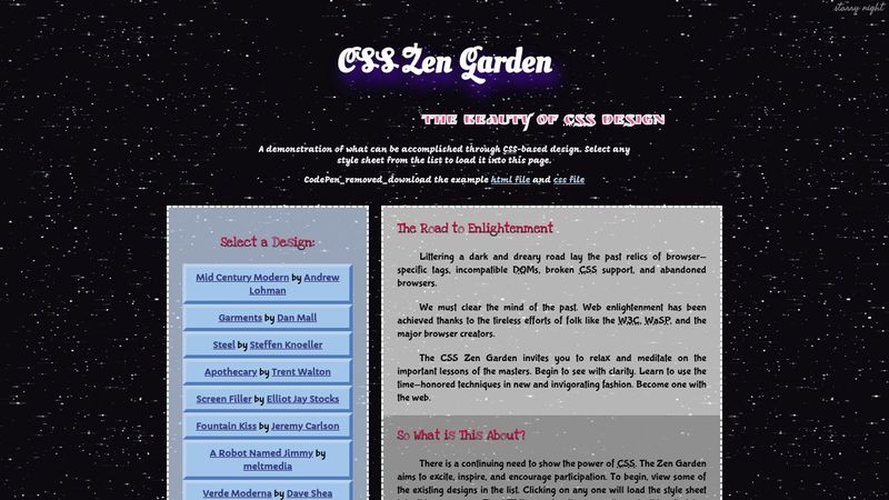 Css Zen Garden Css Zen Garden, Best Css Zen Garden Designs