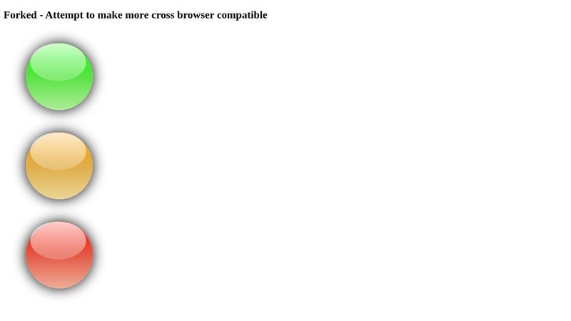 Pure CSS Led Lights (verified in ff, chrome)