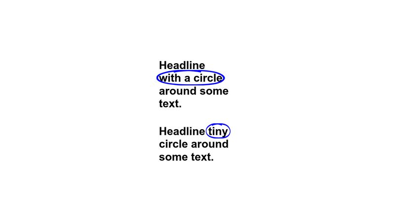 Circle Around Text