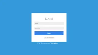 simple log in form