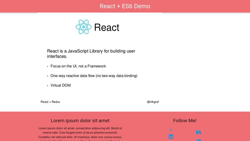 React Demo