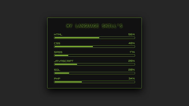 skill-bar-without-html-progress-element