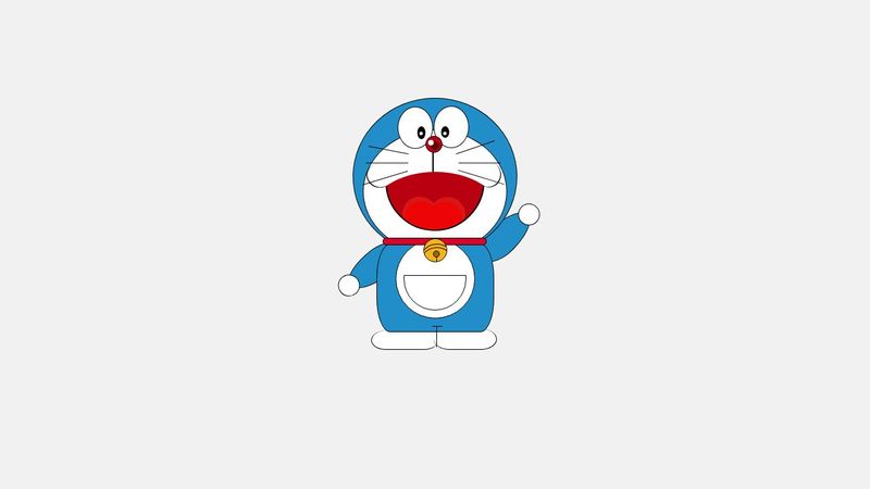 Doraemon Drawing using pure CSS No image