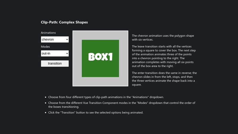Animating Clip-Path: Complex Shapes Animating Clip-Path: Complex Shapes