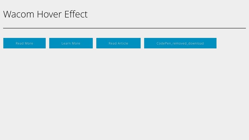 Wacom Button: Hover Effect