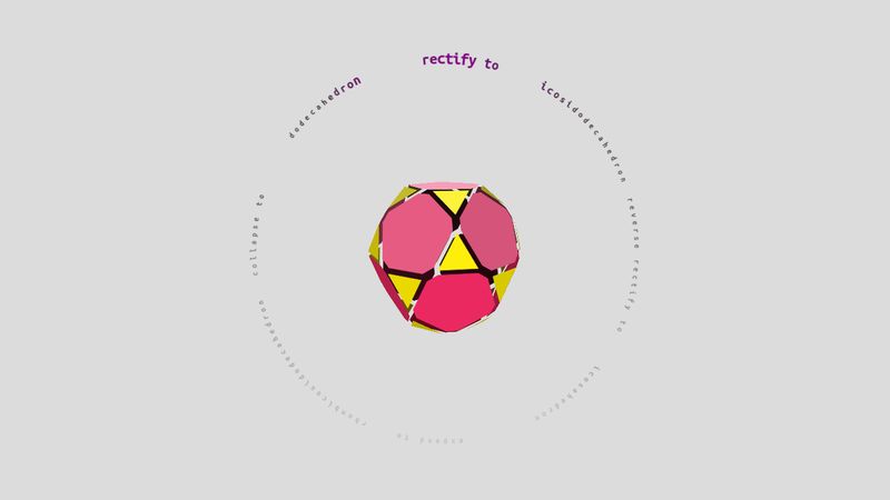 Pure CSS morphing polyhedra #2