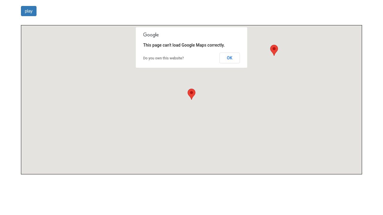 Animated paths Google Maps Script Codes