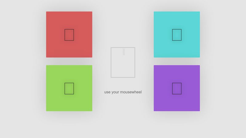 CodePen - use your mousewheel