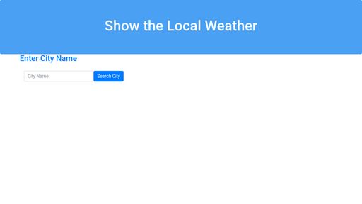 Show the Local Weather - Script Codes