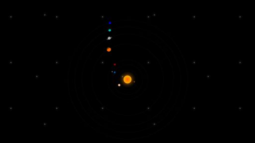 CSS Solar system animation - Script Codes
