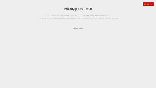 Velocity.js scroll stuff - Script Codes
