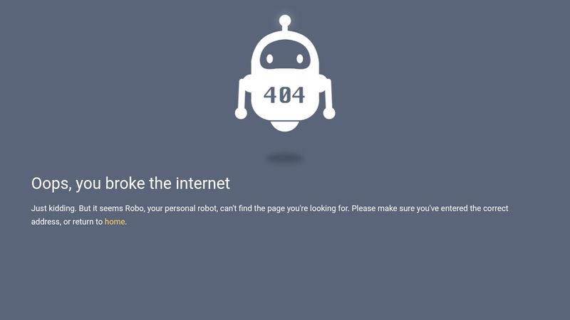 404 Page