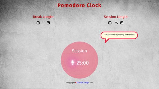 Pomodoro Clock - Script Codes