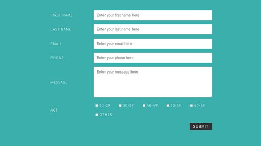 Building Responsive Forms With Flexbox - Script Codes