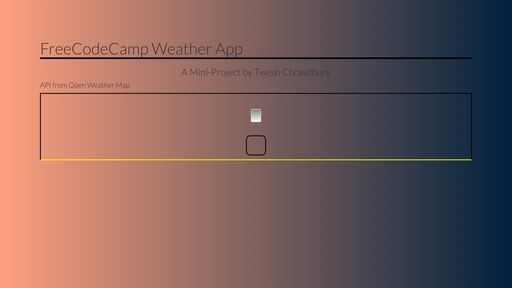 FreeCodeCamp Project, Weather App - Script Codes