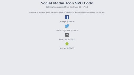 CSS Social Media Icon - Script Codes