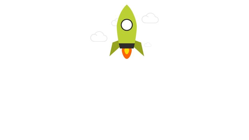 SVG Rocket Animation SVG Rocket Animation