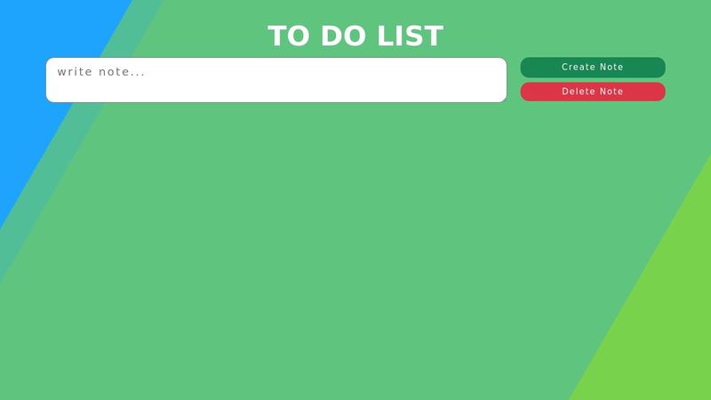 JS - To Do List