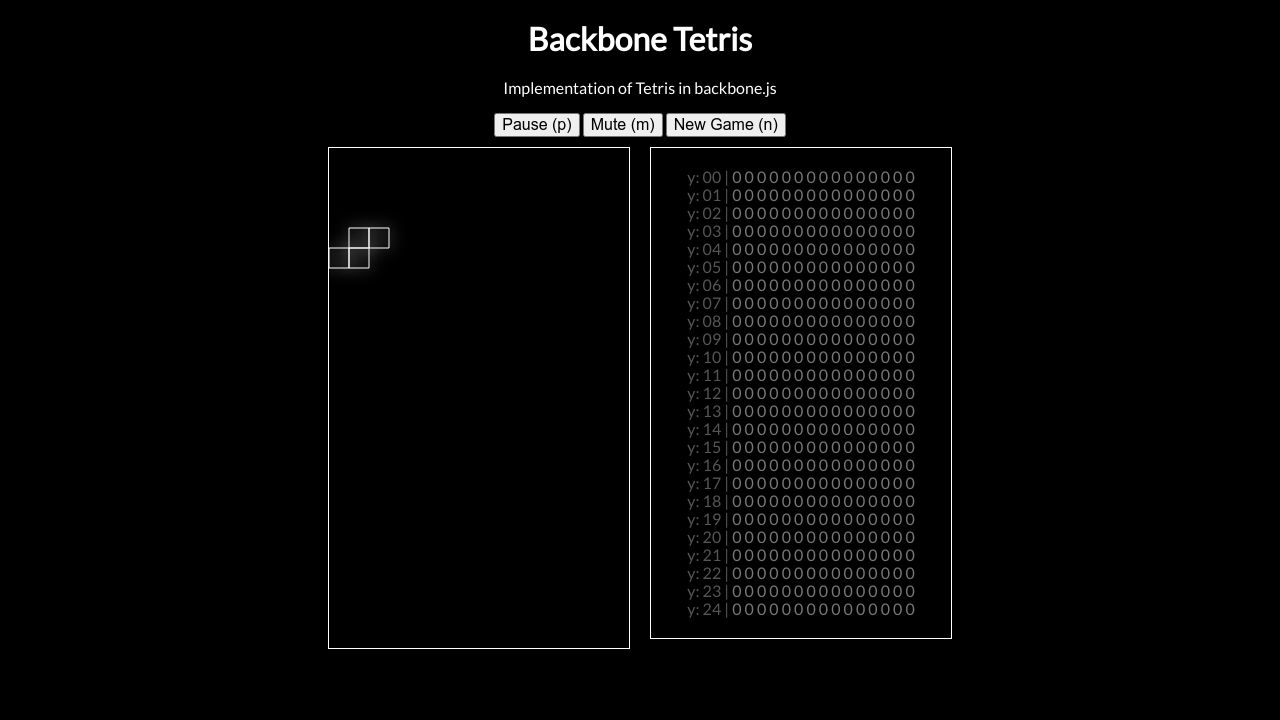 Backbone Tetris
