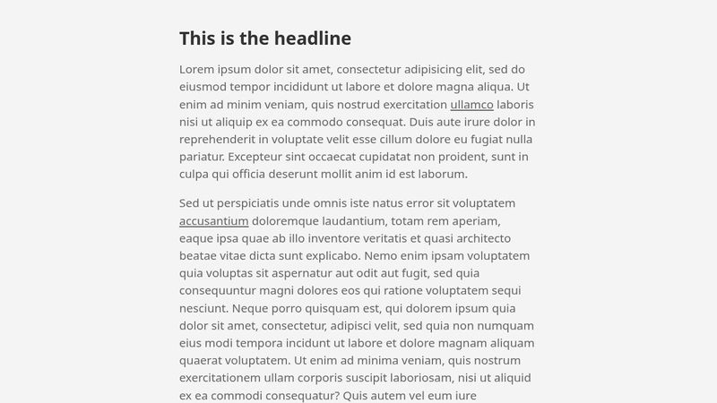 Simple Text