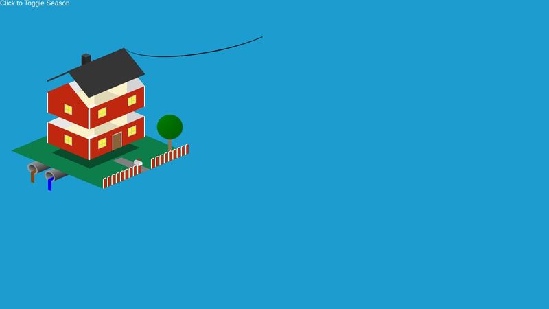 House in HTML & CSS