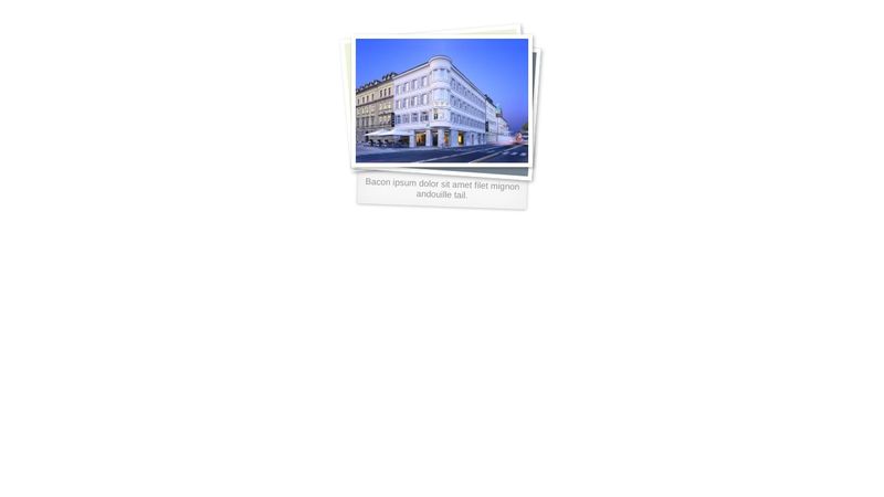 CSS Stacked images effect with after and before