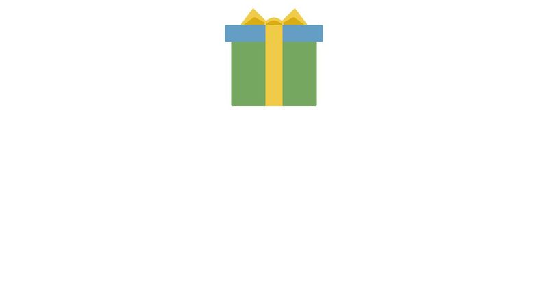 CSS3 Gift Box