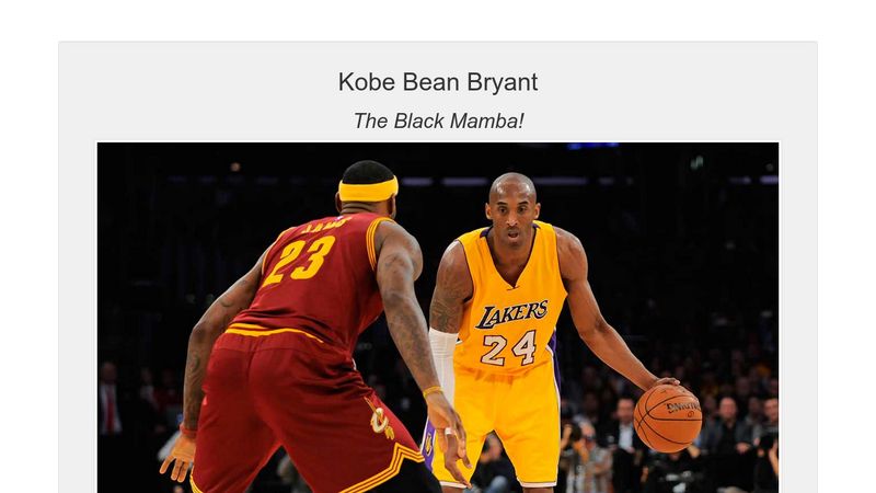 Pin on Kobe Bean Bryant