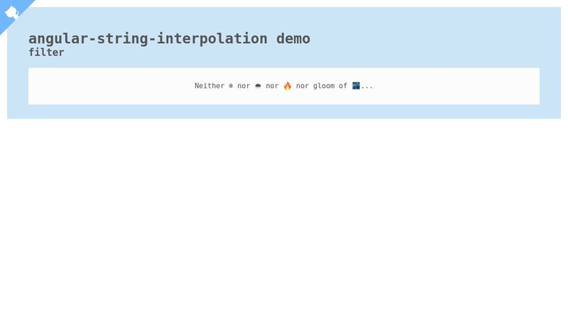 angular-string-interpolation filter