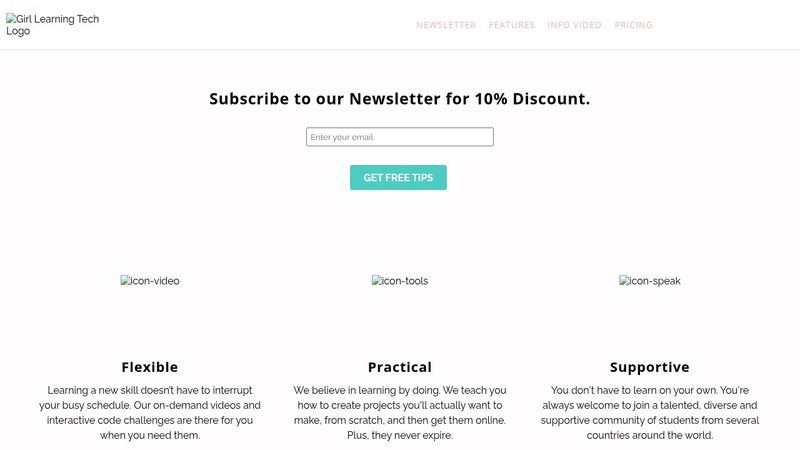 FreeCodeCamp - Product Landing Page