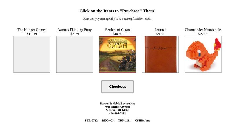Store App, JavaScript Practice