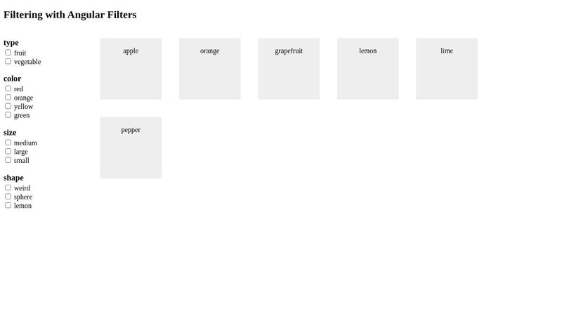 Dynamic Checkbox Filters in AngularJS