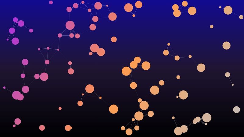 Interactive Particles System