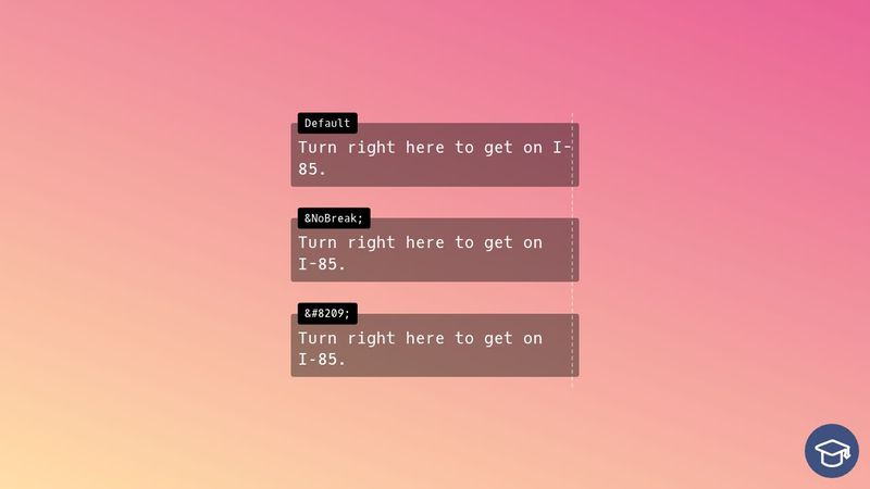 Modern CSS #371：Word Joiners and Non-Breaking Hyphens