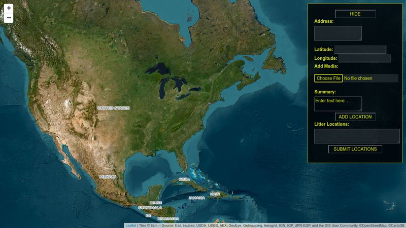 Leaflet + ESRI Reverse Geocoder