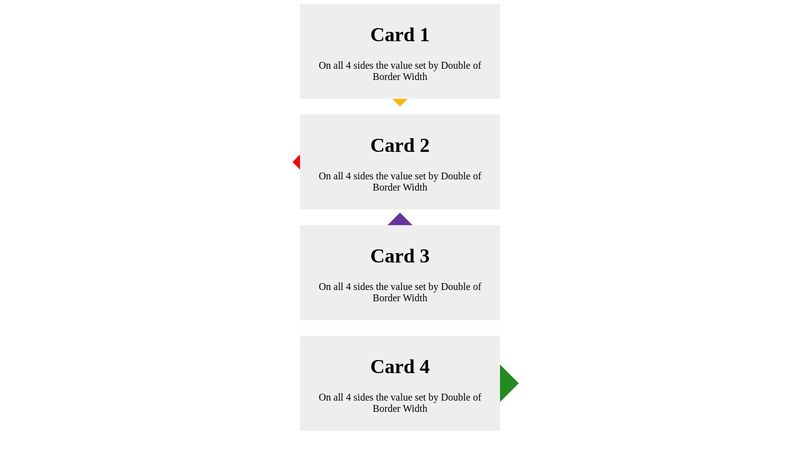 CSS before after arrow