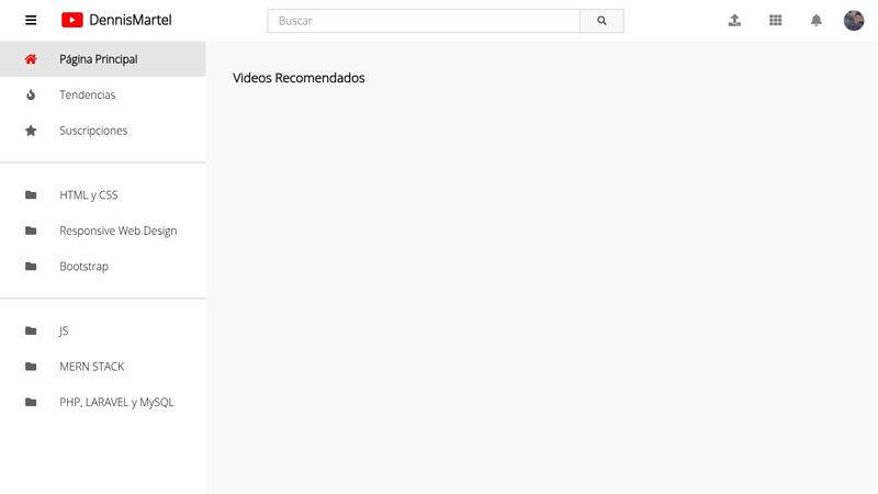 YouTube CSS Grid Responsive