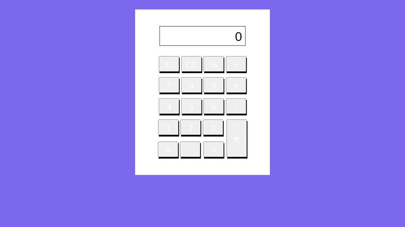 Javascript Calculator