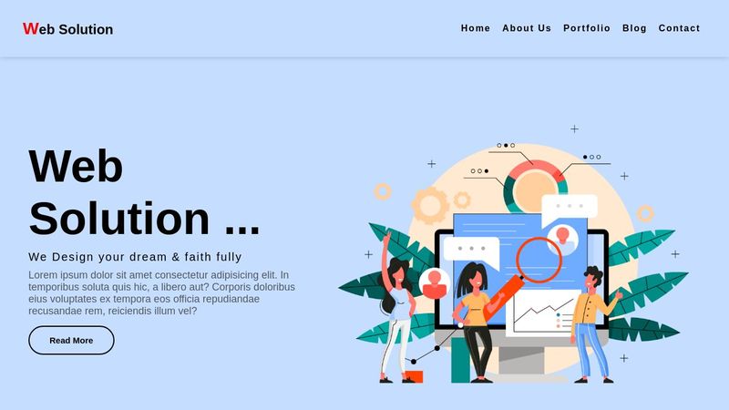 Animated Website banner - HTML CSS3
