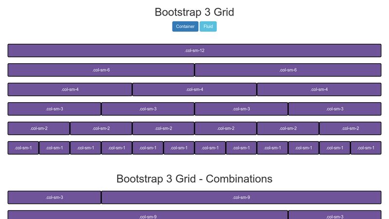 Bootstrap 3 Grid System