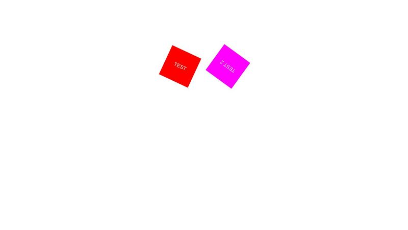 CSS turn example