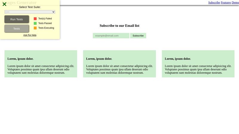 FreeCodeCamp - Landing Page