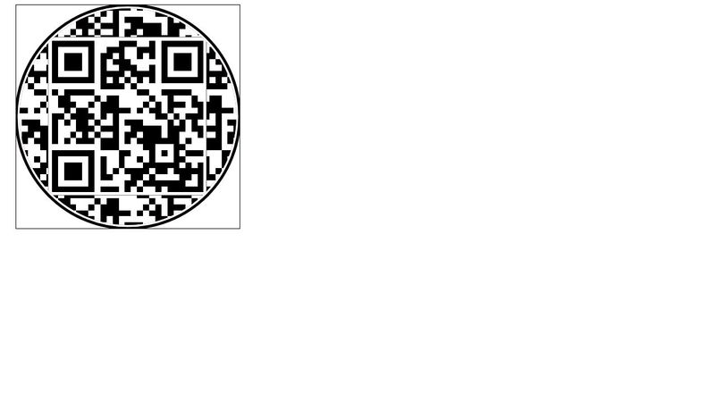 Circular QR Code