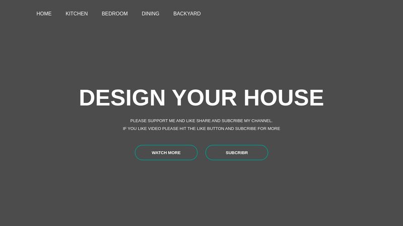 Create a website using HTML & CSS